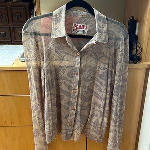 JPG by Gaultier JPG Jean’s womens button down size large